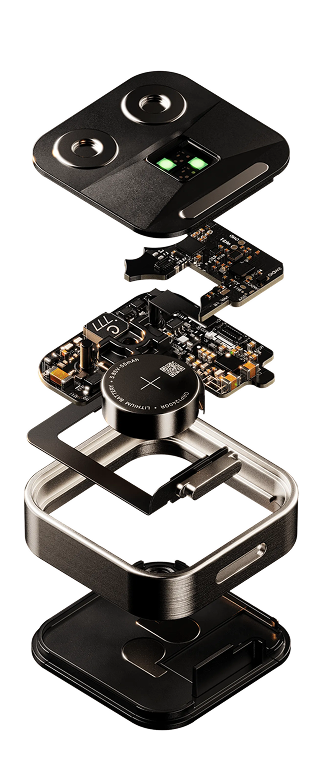 DUSQ sensor exploded view